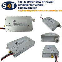 Module amplificateur de puissance RF à gain élevé 400-470 MHz 100 W 28 V 50 dB Modèle SW-PA-04000470-50C pour test et mesure par SWT