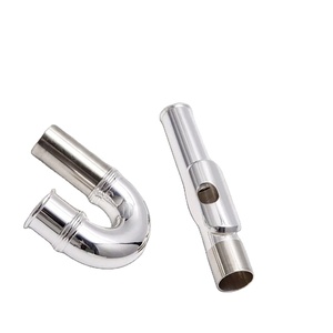 Accessoires de flûte pour enfants avec embouchures courbées et tubes droits – Instrument de musique portable pour la pratique - Product Image 1
