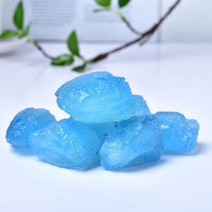 Hoogwaardige ruwe aquamarijn edelsteen, onregelmatig exemplaar, natuurlijke kristallen stenen voor meditatie - Product Image 4