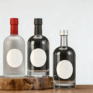 Botella <span class=keywords><strong>de</strong></span> Vidrio Vacía <span class=keywords><strong>para</strong></span> Vodka <span class=keywords><strong>de</strong></span> Lujo, Líquido Base <span class=keywords><strong>para</strong></span> Cócteles, Empaque <span class=keywords><strong>para</strong></span> Regalo <span class=keywords><strong>de</strong></span> <span class=keywords><strong>Vino</strong></span> <span class=keywords><strong>de</strong></span> <span class=keywords><strong>Boda</strong></span> - Product Image 5