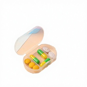 กล่องยาพลาสติกพกพาขนาดเล็ก 3 ช่อง รุ่น Pinbo PT6111 สำหรับใช้ประจำวัน ขายส่ง - Product Image 2