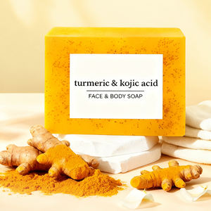 Ensemble de soins de <span class=keywords><strong>la</strong></span> peau au curcuma en vente chaude, 5 en 1, sérum éclaircissant <span class=keywords><strong>anti</strong></span>-<span class=keywords><strong>taches</strong></span>, crème, masque, nettoyant visage, ensemble de soins du visage végétalien - Product Image 6