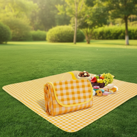 Tapis de pique-nique professionnel tendance 2026, imperméable et résistant à l'humidité, épais et portable, pour les sorties printanières