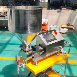 Machine de remplissage à pompe rotative haute précision pour confiture, sauce curry, beurre de cacahuète, tahini, foie <span class=keywords><strong>gras</strong></span>, lait concentré, fromage et garniture à base de viande - Product Image 6
