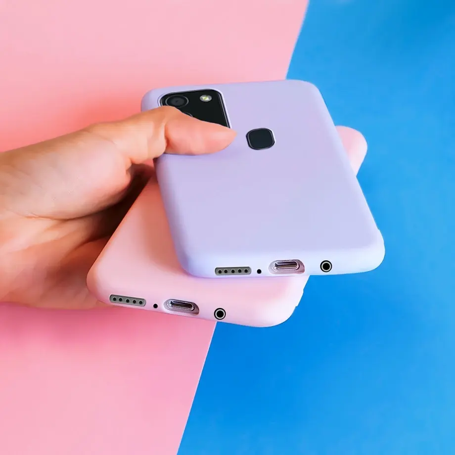 Samsung A21S Silicone TPU Soft Matte Phone Case Back Cover