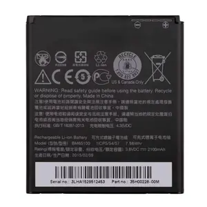 RUIXI BM65100 2100mAh Battery For HTC Desire 601 501 510 619D ZARA 700 7060 6160 7088 E1 603e Phone Battery