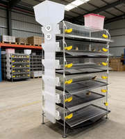 Cage d'élevage de cailles empilable grande capacité, structure robuste, conception anti-évasion, équipement d'élevage efficace pour élevage de cailles