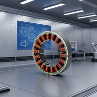 Moteur de robot industriel compact sans balais et sans cadre Cubemars RI80 à haute densité de couple et faible effet de reculage