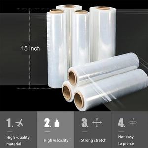 <span class=keywords><strong>Ali</strong></span> <span class=keywords><strong>Baba</strong></span> Express Shopping en ligne <span class=keywords><strong>Film</strong></span> étirable pour palette transparent en LLDPE 20 microns Rouleau Emballage machine - Product Image 6