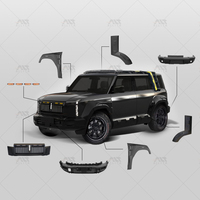 Kit de carrosserie Icar 03 pour Chery Icar 03 Jaecoo J6 2025 2026, comprenant une calandre, un pare-chocs avant et arrière, et un kit de carrosserie Blade, accessoires de mise à niveau.