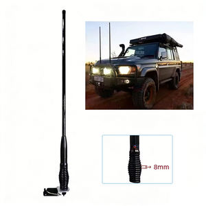 <span class=keywords><strong>Antenne</strong></span> <span class=keywords><strong>4G</strong></span> 447 MHz 6,5 dBi tout-terrain robuste en fibre de verre avec ressort pour autoradio mobile - Product Image 1