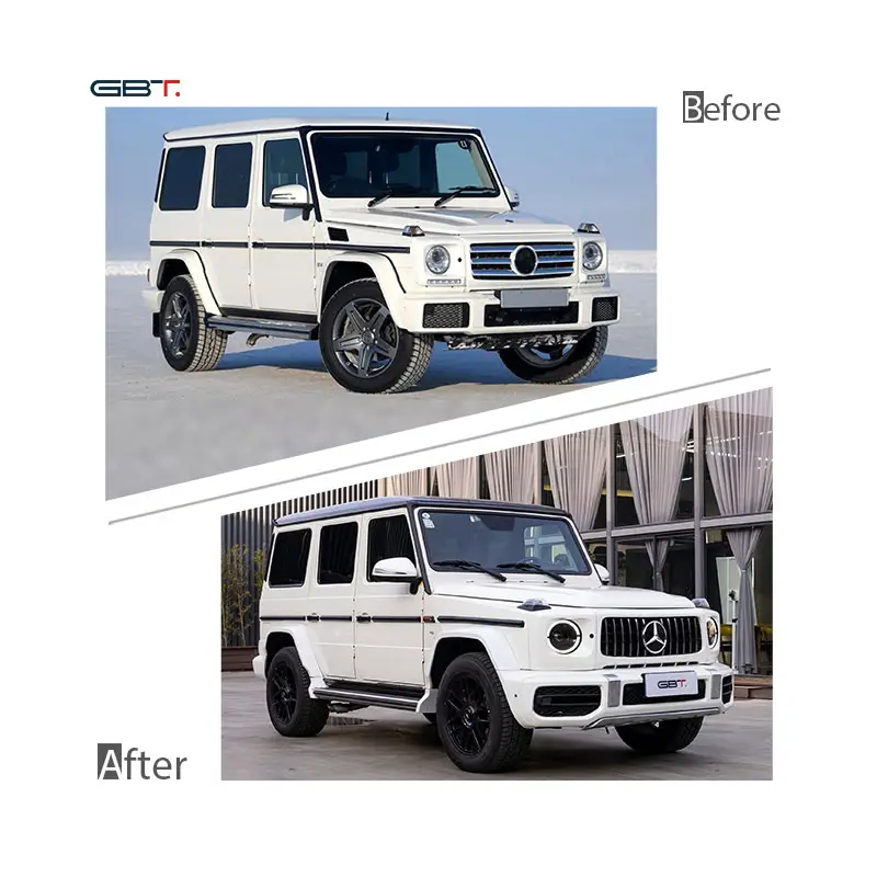 GBT 2024 mercedes-benz üretimi otomotiv parçaları araba tamponları ızgara 2009-2018 W463 W464 G63 1:1 Mercedes g sınıfı gövde kiti