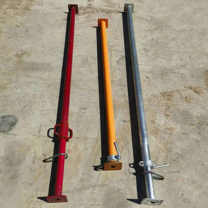 Q235 Crics pivotants en acier galvanisé Support de coffrage Pièces d'échelle d'échafaudage Construction de bâtiments Accessoires en métal - Product Image 1