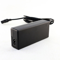 Adaptateur de commutation shenzhen PC chargeur de scooter électrique 36v chargeur 42v prise à trois broches 36v2.7a 2.5a 100w ac dc adaptateur 36v 40v