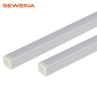 Éclairage LED magnétique de haute qualité pour étagères, tube lumineux linéaire LED, éclairage LED pour armoires