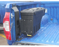 Boîtes de rangement noires de haute qualité pour accessoires 4x4 de style sportif, boîte à outils rotative en plastique de remplacement, installation facile pour un excellent rendement
