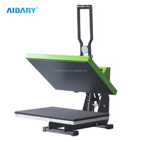 Pour AIDARY CE certifié semi-automatique T-Shirt presse à chaud Sublimation à ouverture automatique avec contrôleur numérique et prix manuel