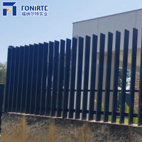 Panneaux de clôture en aluminium modernes et durables, bordure de pelouse, clôture décorative de jardin, sécurité, imperméable, extérieur, faible coût