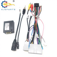 Kabel Daya Player Android Mobil 12Pin 38Pin Konektor Dengan Canbus untuk Mahindras Xuv 500 Radio Mobil GPS