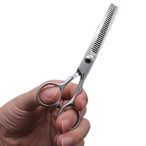 Lubanzuo Thinning Shears Stainless Steel 58g Long Handle Hairdressing Scissors For Bangs Trimming - Product Image 3