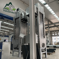 Éliminateur de fumée humide ESP robuste en acier inoxydable 304 à économie d'énergie pour la filtration des fumées des lignes de friture de frites en usine alimentaire
