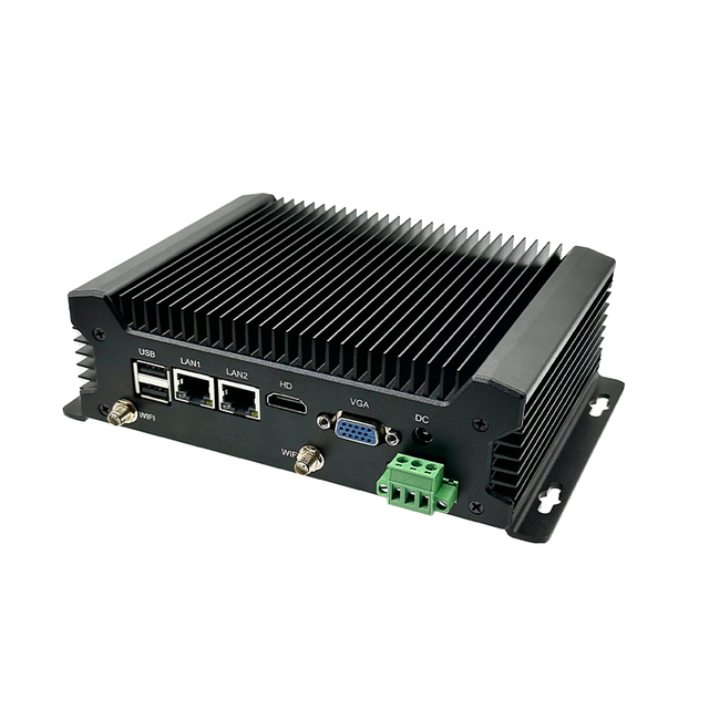 New Industrial with Intel Celeron Quad Core DDR4 RAM Dual LAN GPIO Support 9~36V Power Win10/11/Linux RS232/485 Industrial Pc