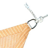 Voile d'ombrage personnalisée Voile de terrain de jeu extérieur Soleil/jardin HDPE Beige Couleur Filet pare-soleil
