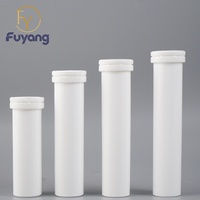 Botol Strip Tes Plastik untuk Pengujian Glukosa Darah & Tablet Effervescent PP, Tabung dengan Tutup Flip-top dan Kotak Plastik