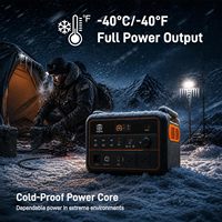 -40 ° C Sel Baterai Semi-Solid State 2400W 2812Wh Stasiun Tenaga Surya Portabel Stasiun Tenaga Aman Tinggi Pengisian Cepat Penyelamatan Darurat