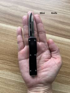 سكين تخييم من الألومنيوم باستخدام الحاسب الآلي ممتاز D2 أو النشر السريع أداة مساعدة EDC التكتيكية المتطورة خفيفة الوزن متينة سهلة الاستخدام - Product Image 6