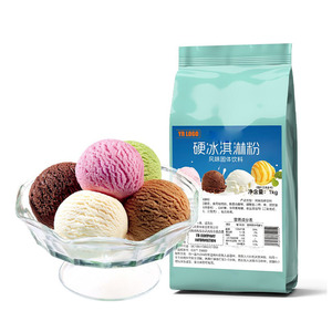 Poudre de crème glacée au lait de vache de qualité supérieure, poudre de crème glacée molle et dure, mélange de poudre de crème glacée, pré-mélange de crème glacée commerciale, poudre de crème glacée - Product Image 5