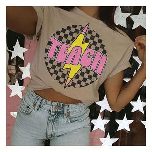 High Quality Teacher Logo Heat Transfer Vinyl Label Plastisol <b>Ink</b> DTF Transfer Designs Ready to Press for T Shirt - Product Image 1