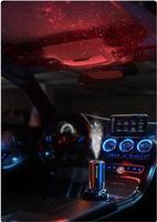 Aromathérapie intelligente pour voiture avec projection d'étoiles ciel étoilé lumière Parfum de voiture Diffuseur de parfum d'aromathérapie pour la maison