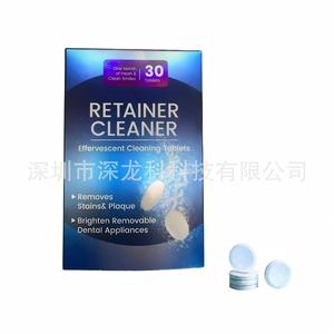 Comprimés nettoyants dentaires au dioxyde de soufre en gros, comprimés nettoyants pour appareils orthodontiques, comprimés nettoyants pour prothèses dentaires, et - Product Image 3