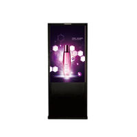 Kiosque extérieur 86 pouces IP65 avec verre AR trempé, écran IPS Android 8G+64G, tactile capacitif, pour la publicité dans les magasins de détail et les centres commerciaux