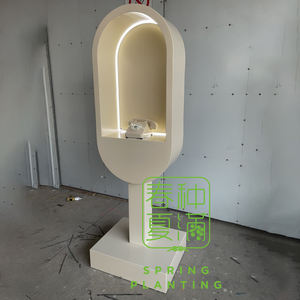 Cabina Telefónica de Londres con Soporte para Libro de Visitas de Audio y Cadena de Luces, Mesa de Grabación para Decoración de Fiestas y Bodas - Product Image 2