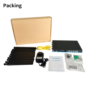 12 antena externa caja de metal negro dual sim 4G <span class=keywords><strong>WiFi</strong></span> módem 5g LTE enrutador tarjeta SIM Z8102AX - Product Image 6