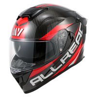Nouveau casque de moto à face ouverte en fibre de carbone certifié ECE22.06 avec double visière, utilisable en toutes saisons, couleurs personnalisées