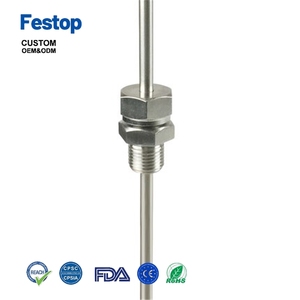 Thermomètre de compostage numérique personnalisable en acier inoxydable TE <span class=keywords><strong>SHI</strong></span> DTM-491 avec sonde, affichage numérique, OEM ODM, garantie 1 an, fabriqué au Jiangsu - Product Image 5