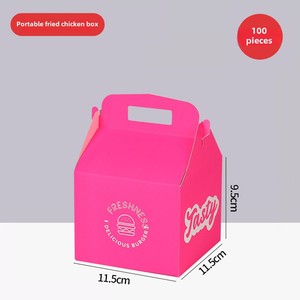 寿司用使い捨て食品包装箱揚げフライドポテト用フラッグつまようじ付きバーガーライススナックカフェレストラン用 - Product Image 6