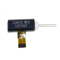 Modul LCD LCM 12832 Layar Dot-Matrix 2 Inci Layar Monokrom Peralatan Kontrol Industri Panel Dot-Matrix Grafis Kecil
