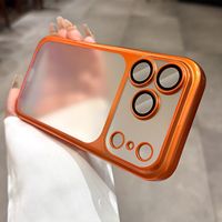 Coque de protection intégrale antichute pour iPhone 17 Pro Max, effet givré, avec protection d'objectif 16, compatible iPhone 15