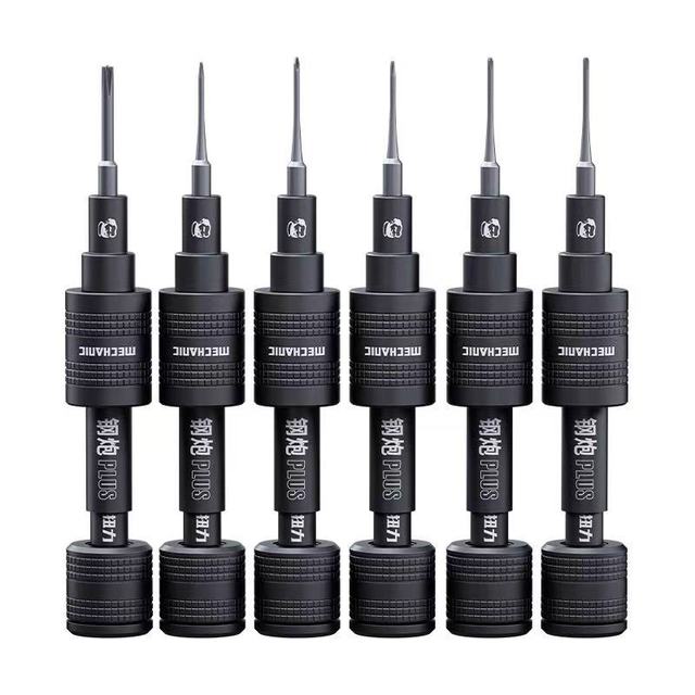 MECHANIC Steel Cannon Plus Strong Magnet Screwdriver for iPhone Mobile Phone Repair LCD Screen Disassembly Tool Kit