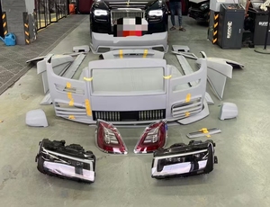 Kit carrosserie Mashari amélioré pour Rolls-Royce Ghost 2010-2014, résine et <span class=keywords><strong>fibre</strong></span> <span class=keywords><strong>de</strong></span> <span class=keywords><strong>verre</strong></span>, installation par boulons - Product Image 4