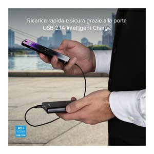 Batterie externe FAST CHARGER 10W Noir (Batteria 10000mAh) TTBB10000FASTK - Product Image 3