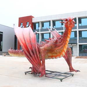Exterior impermeable norte <span class=keywords><strong>de</strong></span> Europa occidental mitos <span class=keywords><strong>leyendas</strong></span> criatura dragón escultura animada dragón tamaño real - Product Image 1