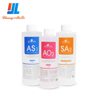 Solution de peeling pour le visage, hydratante, dermabrasion, hydrafacial, solution de peeling aquatique, nettoyage de la peau, 3 flacons
