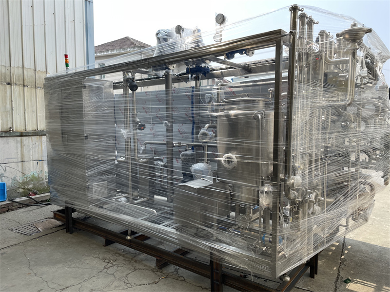 Industrial UHT Milk Processing Machine SUS304 / 316 Material