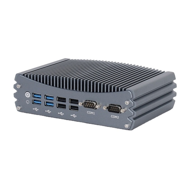 Silver Gray 12th Generation Intel Core I5 1235U Mini PC 4.4GHz Processors Industrial Embedded Computer From China Factory Stock