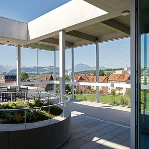 Stainless Steel Wire Rope Mesh Staircase <strong>Railing</strong> Infill Flexible Woven <strong>Cable</strong> Net Modern Architectural Safety Barrier - Product Image 4